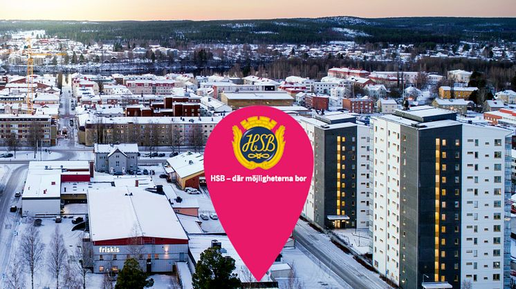HSB planerar för cirka 70 nybyggda bostadsrätter i centrala Skellefteå