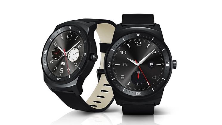 PREMIÄR PÅ IFA 2014 FÖR LG:s NYA SMARTKLOCKA  G WATCH R 