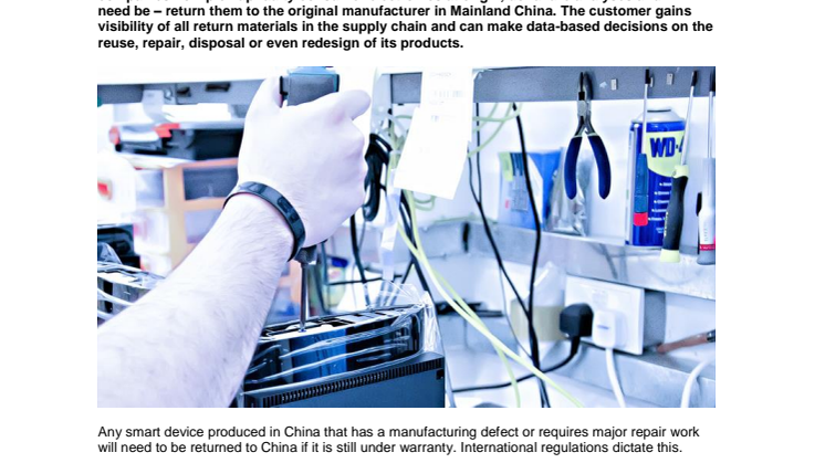 Panalpina enables circular supply chain with reverse logistics for electronics