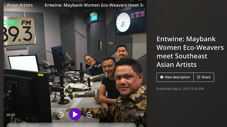 Source: Screen shot from Money FM 89.3