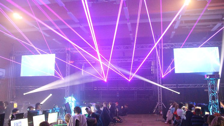 E-sporten intar Kollahallen i Kungsbacka