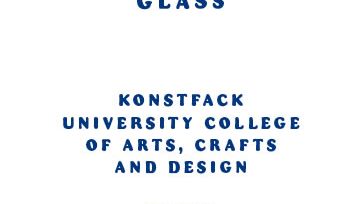 Konstfack utforskar glasets möjligheter i Milano