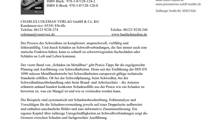 Schweißschäden