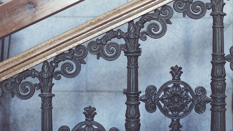 Detalj slottstrapp