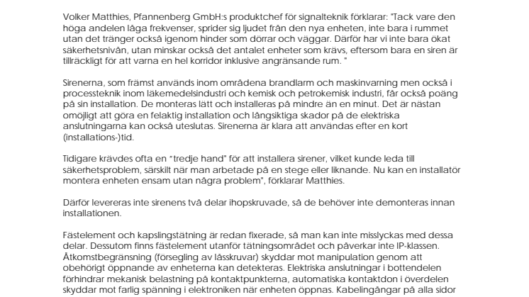 PATROL: Säker, enkel och ekonomisk.