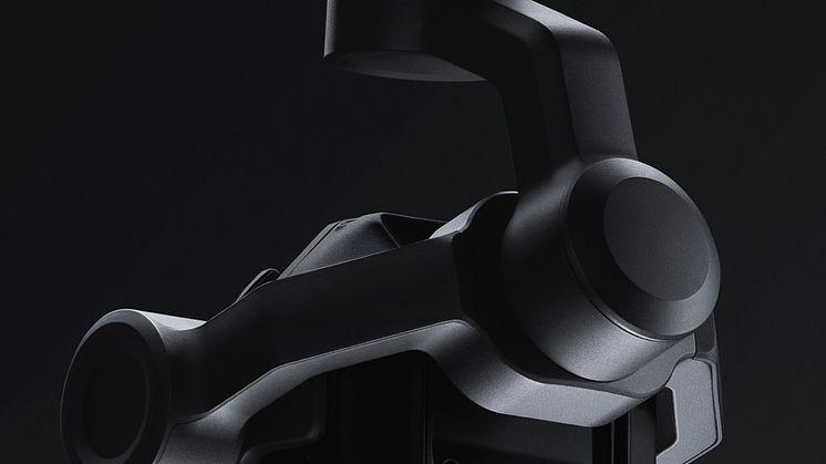 Gimbal back side vertical version
