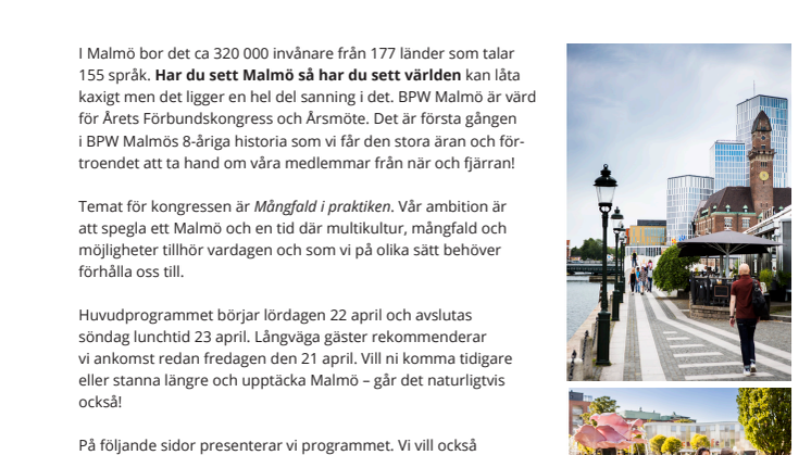 Mångfald i praktiken  ” Haur du sitt Malmö så haur du sitt vaurden!” ett kaxigt uttalande som det ligger en hel del sanning i.