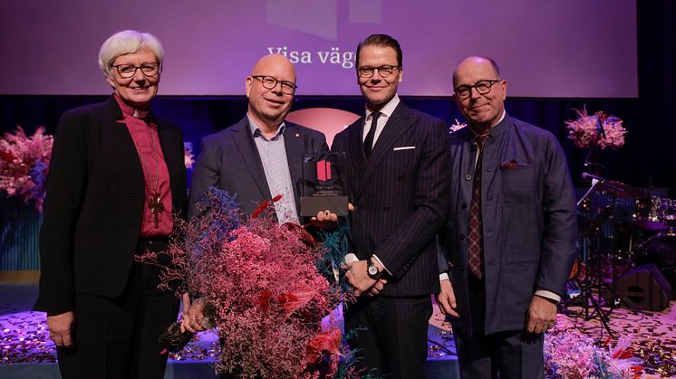 Prisutdelning Visa Vägen-galan 25 november 2019