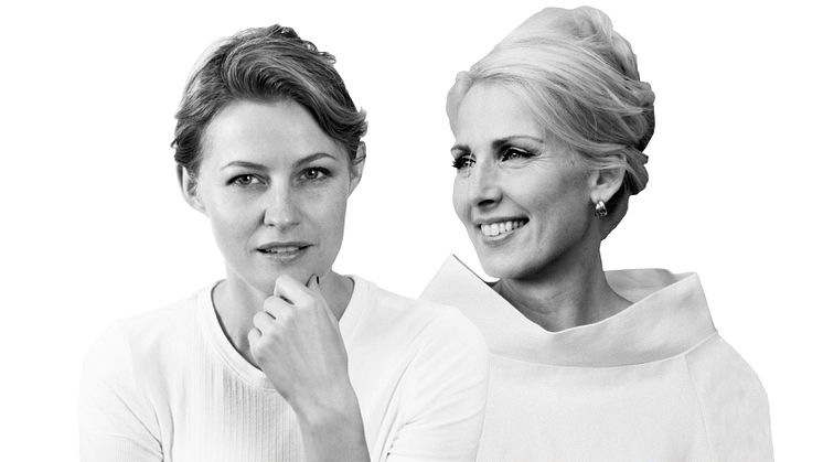 Edda Magnason och Margareta Bengtson
