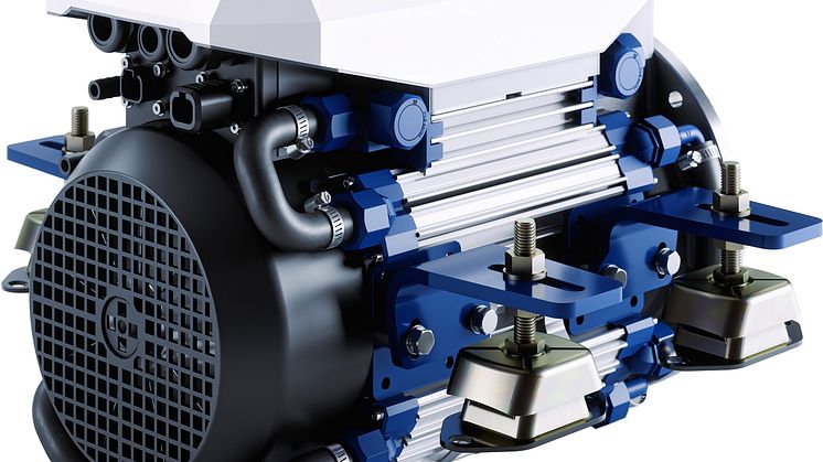 Hi-res image - VETUS - VETUS E-LINE, compact and efficient 48V packages enabling silent, environmentally friendly cruising with exceptional manoeuvring capabilities