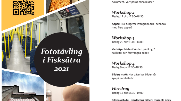Workshoppar i Fisksätra bibliotek i samarbete med Stockholms läns museum