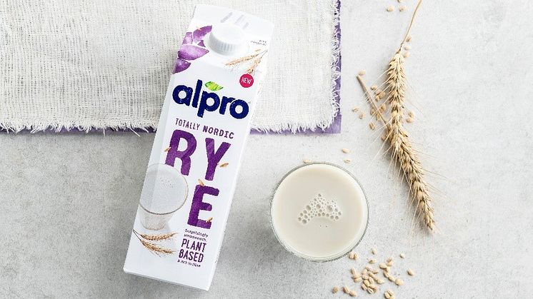 Alpro lanserar världens första dryck baserad på råg