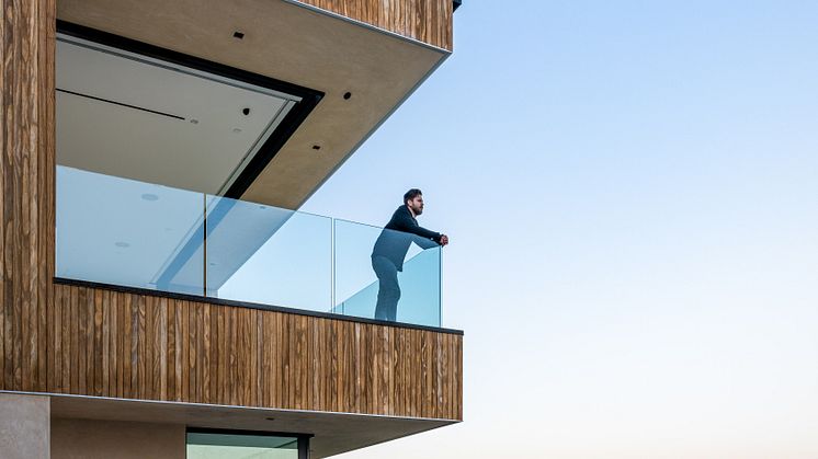 Traumhaftes Panoramahaus mit Kebony Fassade