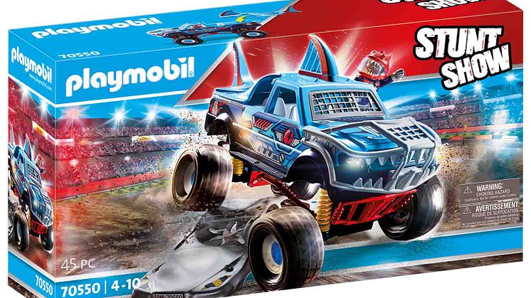 Stuntshow Monster Truck Shark (70550) von PLAYMOBIL