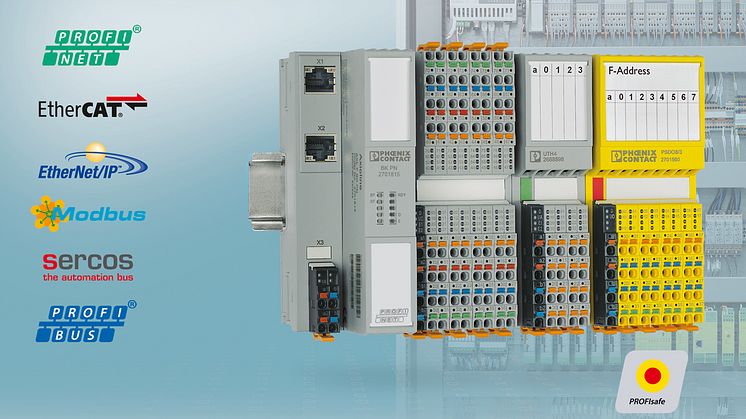 Säkra fältbuss I/O enligt ISO 13849