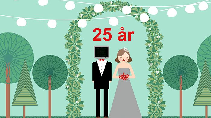 Verdens første hjemmeside fejrer sølvbryllup