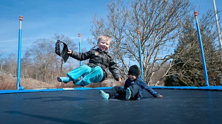 Høysesong for trampolineskader