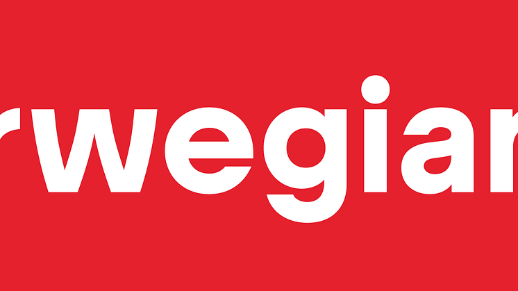 Norwegian Logo White with background