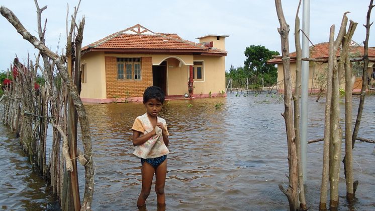 Översvämning på Sri Lanka