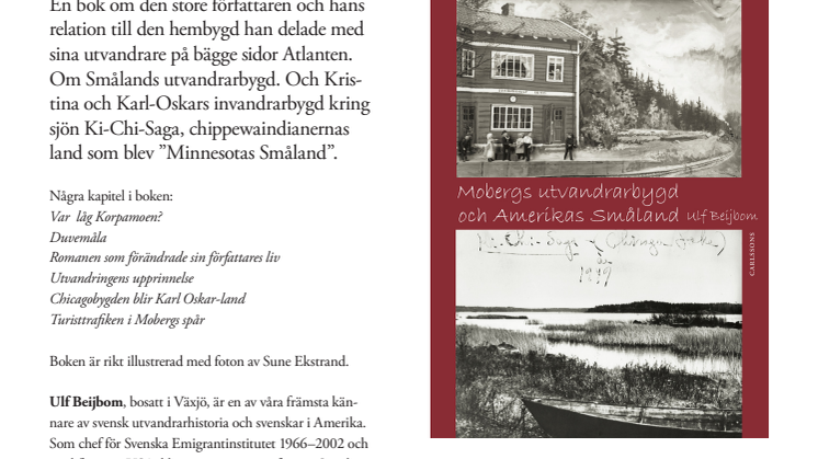 Mobergs utvandrarbygd och Amerikas Småland