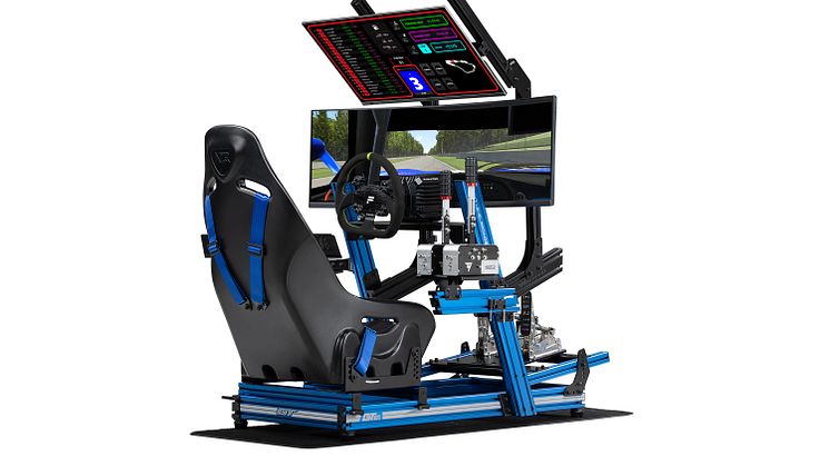 A játékrajongók számára itt a Ford legjobb ülése, amit a Next Level Racing® céggel közösen fejlesztett új, Ford GT-logós verseny-cockpit tesz teljessé