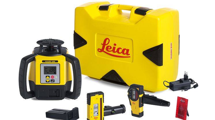 Leica Rugby 680 med tillbehör
