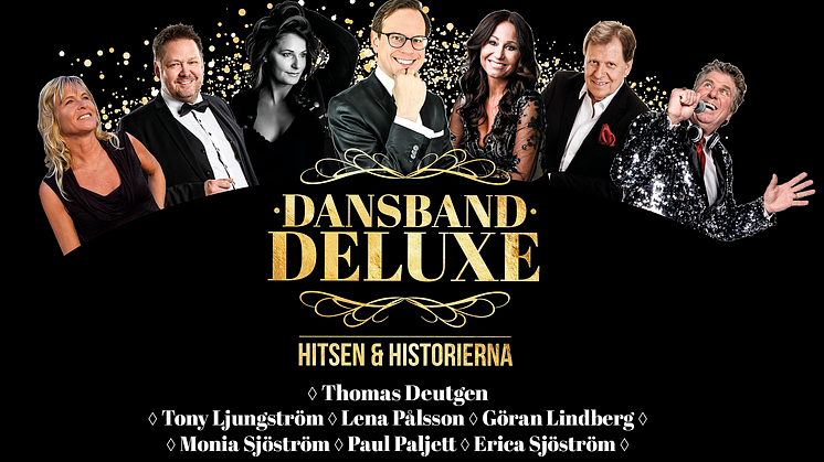 Hela Sveriges dansbandsexpert Thomas Deutgen samlar artisteliten till gemensam turné ”Dansband Deluxe”!