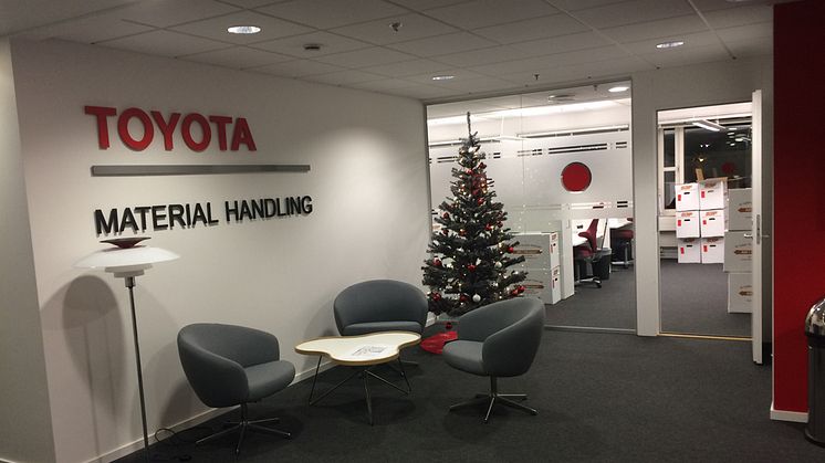 Toyota Material Handling Sweden har flyttat huvudkontoret  