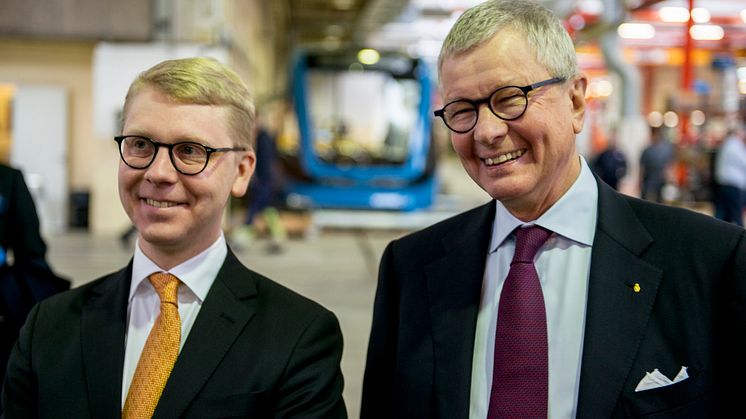 Kristoffer Tamsons och Sven-Christer Nilsson i Blåsut