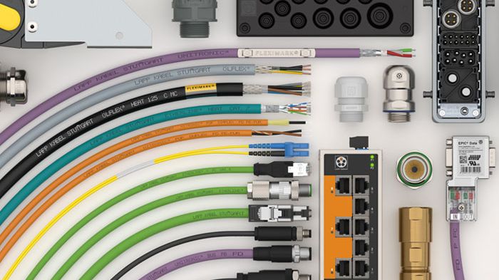 SKINTOP® trækaflastninger, EPIC® konnektorer og ÖLFLEX® styrekabler fra den tyske producent, LAPP, er blandt Conrads meget efterspurgte produkter i kategorien "Cables and Cable Accessories".