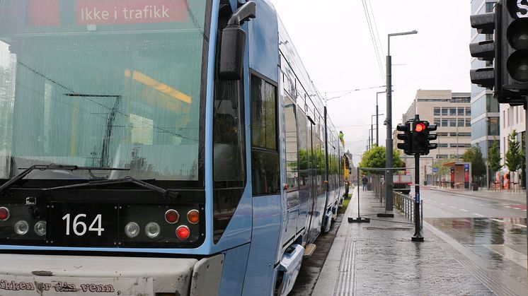 Trikk i Dronning Eufemias gate