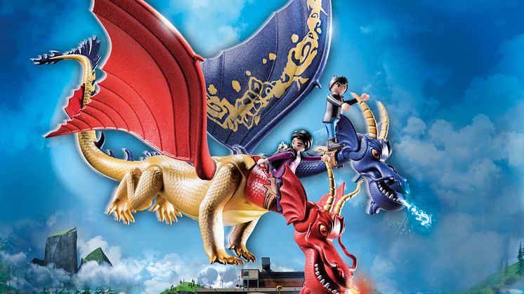 Dragons The Nine Realms - Wu & Wei mit Jun (71080) von PLAYMOBIL