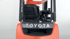 Provkör Toyotas truckar i Halmstad 24 september