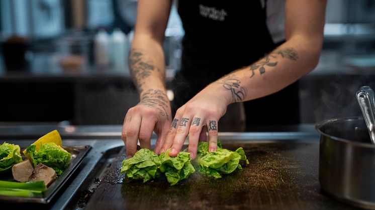 Presslunch för en helt ny vegansk produkt