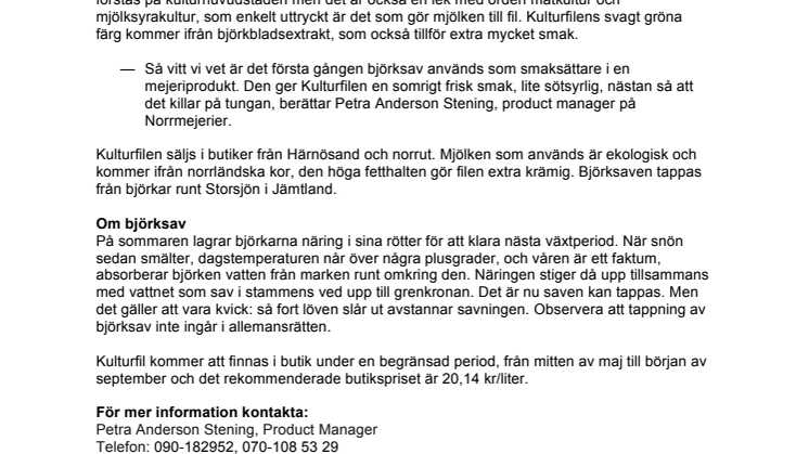 Kulturfil – med smak av Umeå