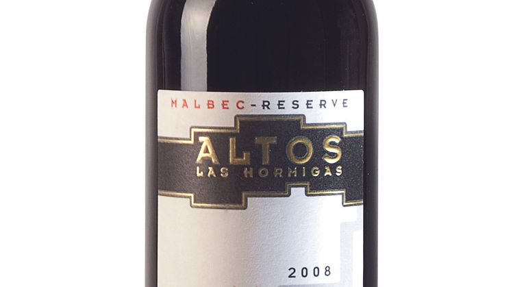 Altos las Hormigas Reserve Malbec 2008 - exklusiv lansering i september