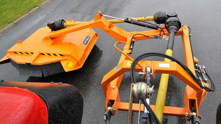 Optimal röjare M1650 integrerad hydraulisk sidoförskjutning