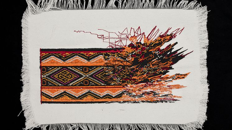 Paola Torres Núñez del Prado, Corrupted Structures II (Andean), 2015.