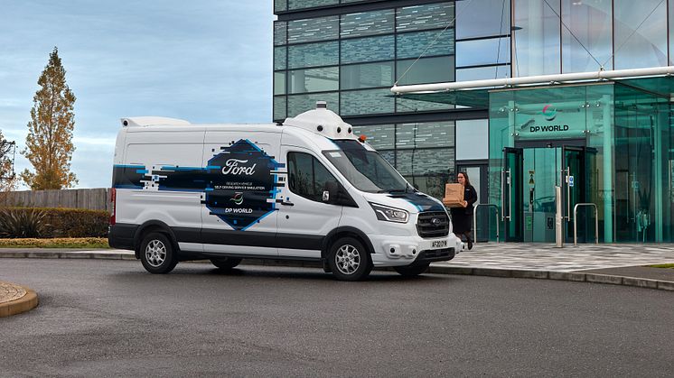 Ford DP World testprosjekt selvkjørende 2021