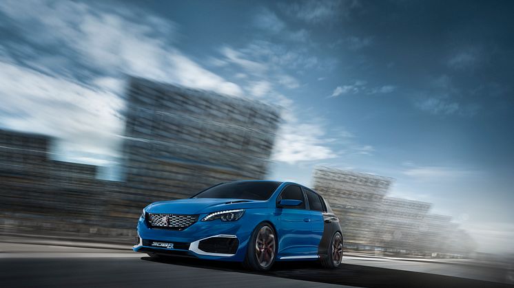 Peugeot 308 R HYbrid – ren körglädje i kompakt format
