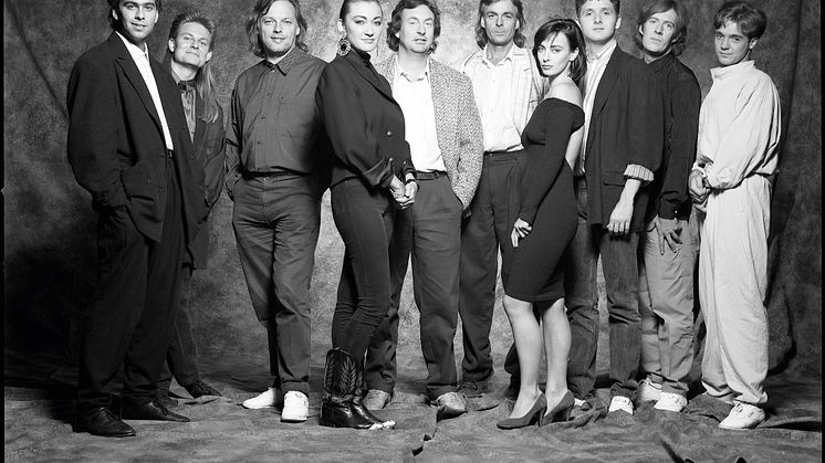 Jon Carin, Scott Page, David Gilmour, Margret (Machan) Taylor, Nick Mason, Richard Wright, Rachel Fury, Gary Wallis, Tin Renwick, Guy Pratt