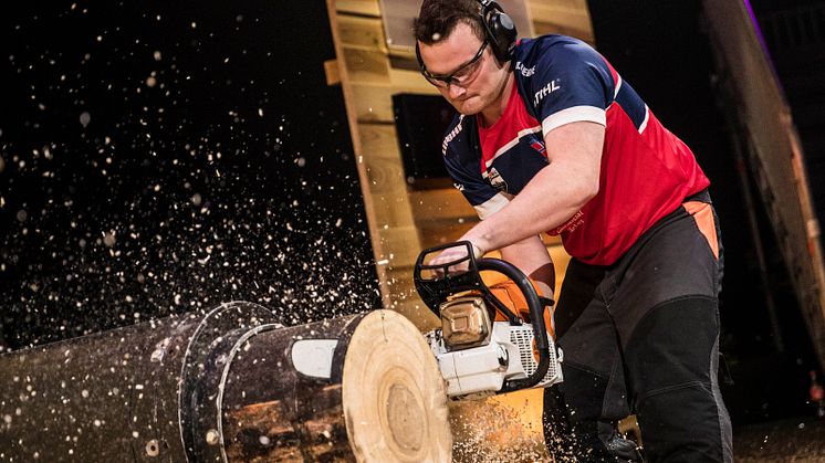 Sølv til Norge og Gunde Svans sønn i Stihl Timbersports