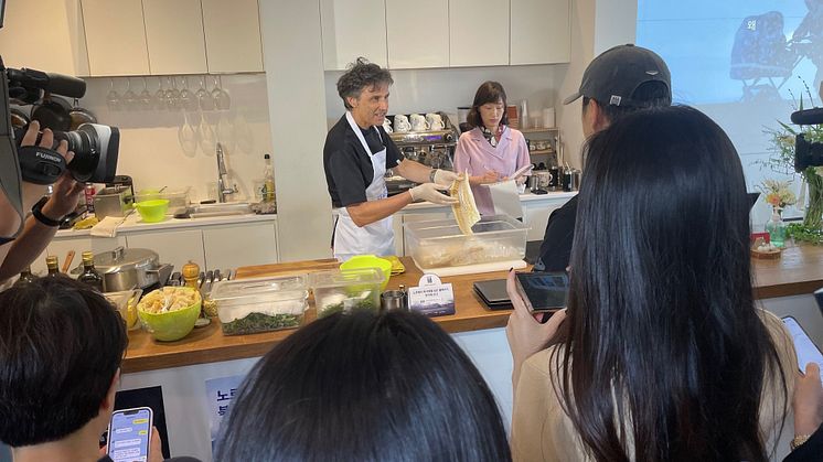 Norsk tørrfisk lansert i Seoul