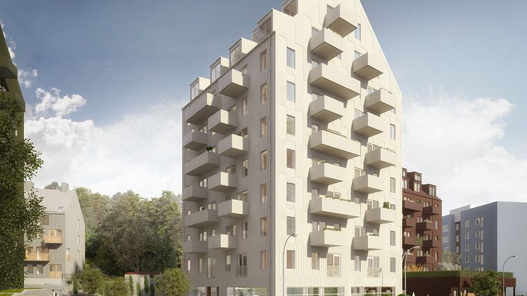 Säljstart av nästa hus i Tingstorget!