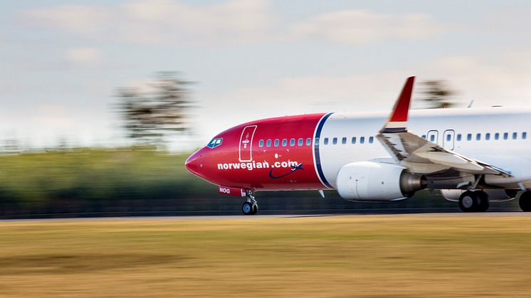 Norwegian ökar utbudet av rutter från Stockholm – lägger till tre nya sommardestinationer