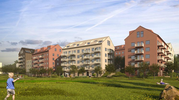 Detaljplan för Riksbyggens 300 bostäder i Skärholmen vinner laga kraft