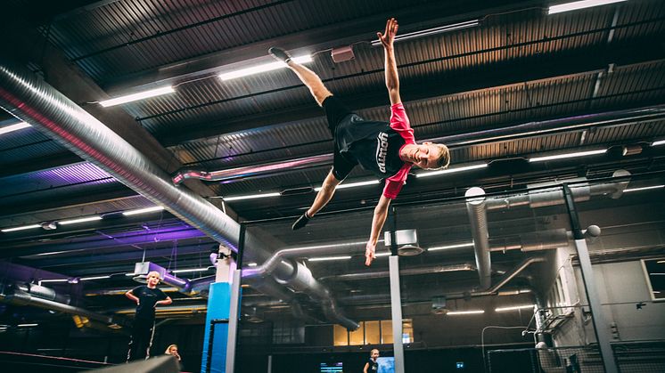 Trampolinparken Yoump är en av de hyresgäster som redan nu skrivit avtal för att öppna i nya Bromma Blocks