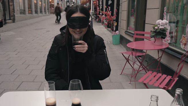 Blindtest av Riedels Coca-colaglas