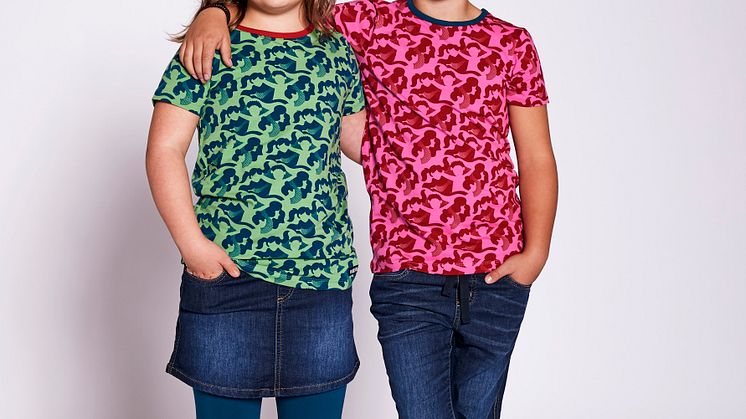 Villervallas T-shirt som stödjer Barnfondens projekt i Mali 