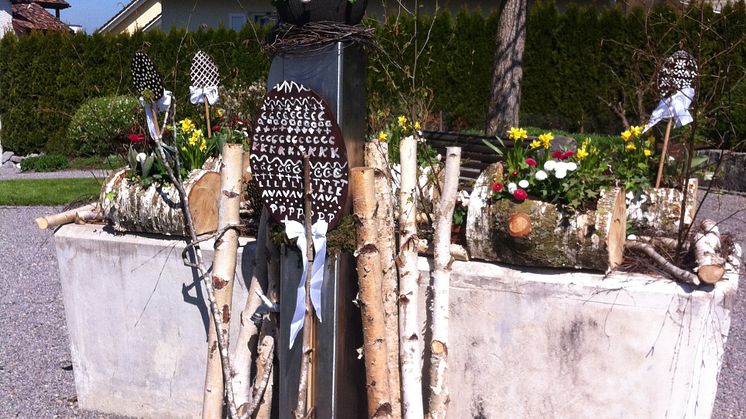 Osterbrunnen in Bischofszell © Stadt Bischofszell